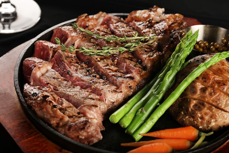 Dry-aged steak